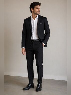 Classic Black Men's Blazer